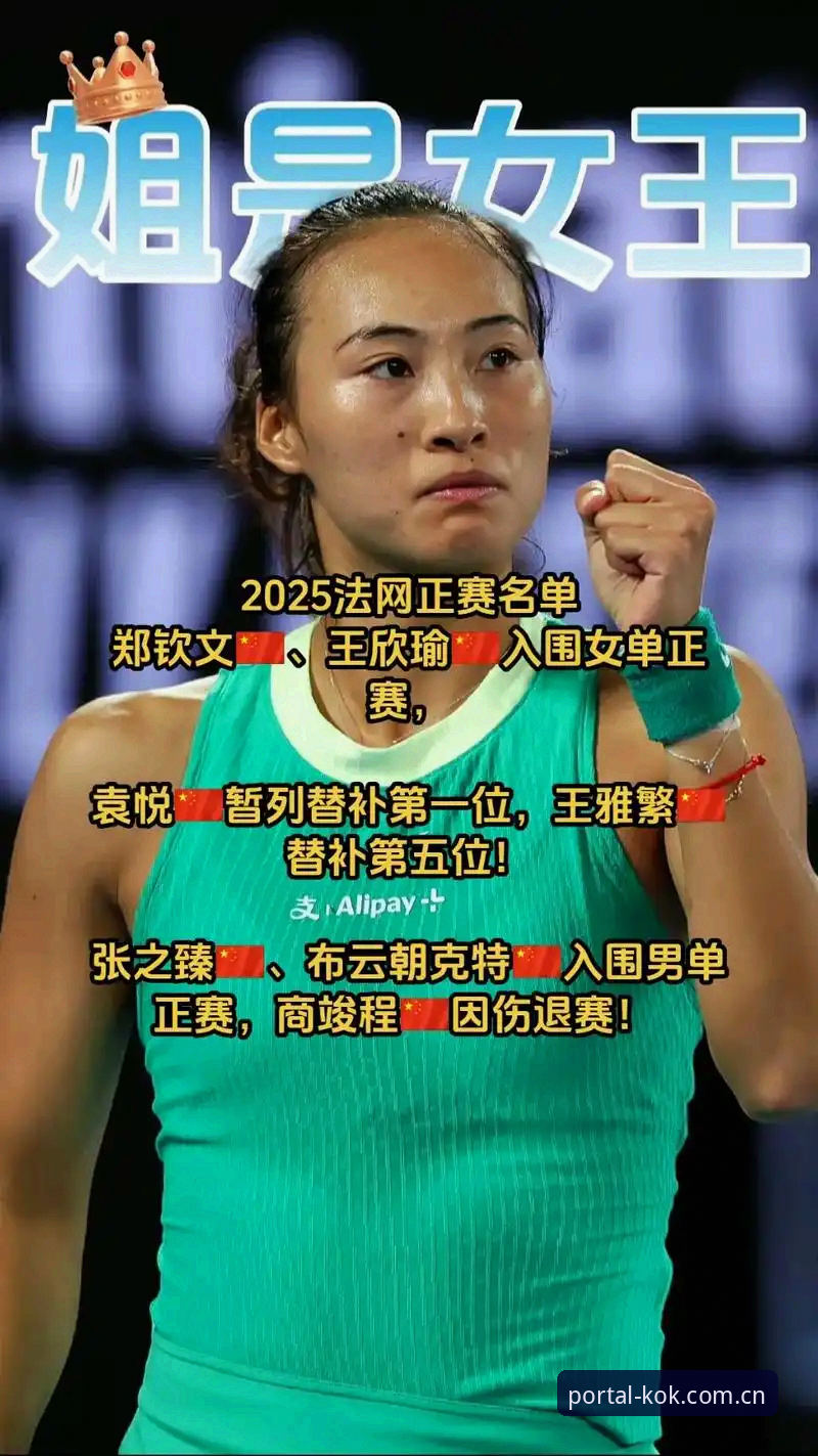 中欧官方网站App安装教程 2026法网女单抽签深度解析:郑钦文保分压力与王欣瑜种子之旅